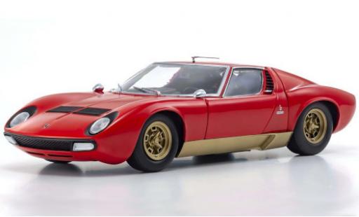 Modellautos Lamborghini Miura 1/18 Kyosho SV rot/gold 1970 Lamborghini Miura 1/18 Kyosho SV rot/gold 1970 modellautos