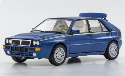 Modellautos Lancia Delta 1/18 Kyosho HF Integrale mettalic blau/gelb Lancia Delta 1/18 Kyosho HF Integrale mettalic blau/gelb modellautos