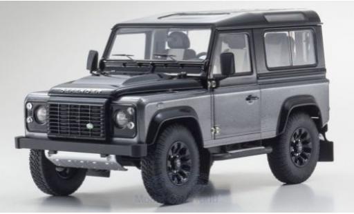 Modellautos Land Rover Defender 1/18 Kyosho 90 Final Edition grau Land Rover Defender 1/18 Kyosho 90 Final Edition grau modellautos