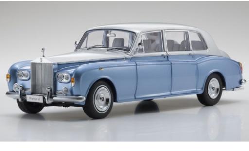 Modellautos Rolls Royce Phantom 1/18 Kyosho VI mettalic blau/silber RHD Rolls Royce Phantom 1/18 Kyosho VI mettalic blau/silber RHD modellautos