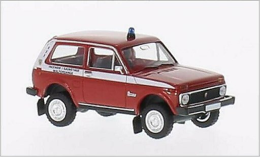 Lada Niva Pompiers 1/87 Brekina Feuerwehr Walferdange (LUX) modellautos
