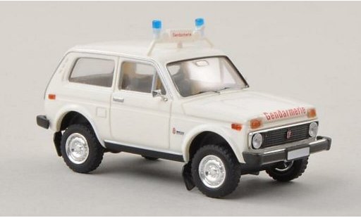 Lada Niva Police 1/87 Brekina Gendarmerie Polizei (A) modellautos