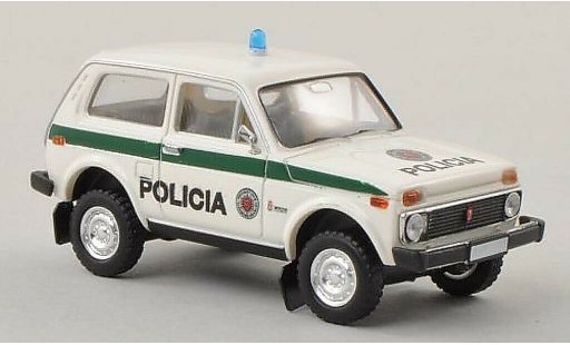 Lada Niva Police 1/87 Brekina Policia Polizei (SLO) modellautos