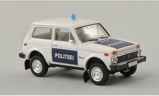 Lada Niva Police 1/87 Brekina Politsei (EST) modellautos