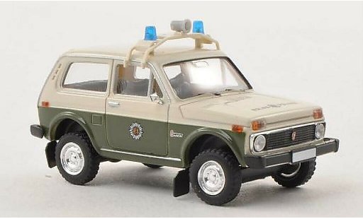 Lada Niva Police 1/87 Brekina Volkspolizei weiss/gr&Atilde;&frac14;n modellautos