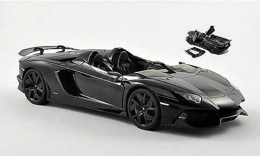 Lamborghini Aventador J 1/18 Autoart schwarz 2012 modellautos