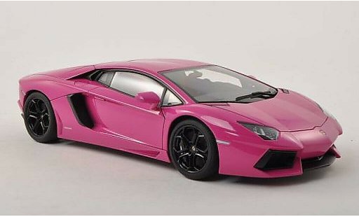 Lamborghini Aventador LP700-4 1/18 Autoart pink modellautos