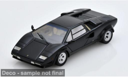 Modellautos Lamborghini Countach 5000S schwarz 1982 1/43 Spark