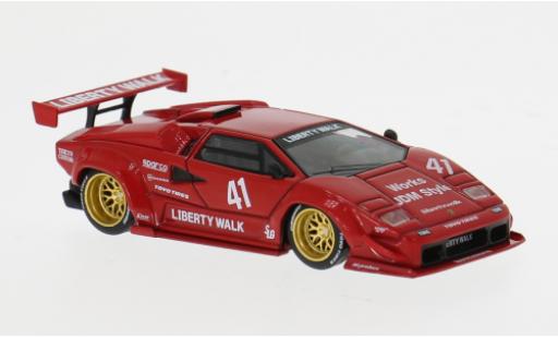 Lamborghini Countach 1/64 Mini GT LB-Works rot 2025 #41 1:64 modellautos