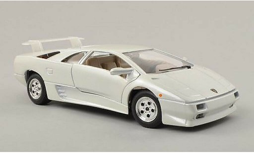 Lamborghini Diablo Base 1/24 Burago weiss modellautos