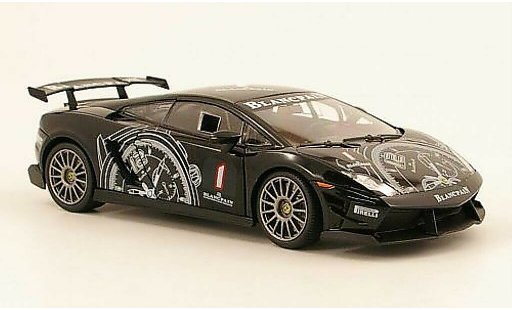 Lamborghini Gallardo Super Trofeo 1/24 Motormax LP 560 No.1 schwarz modellautos