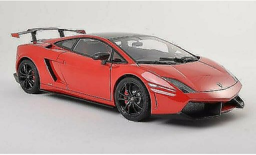 Lamborghini Gallardo Super Trofeo Stradale 1/18 Autoart LP570 Supertrofeo rot/schwarz 2011 modellautos