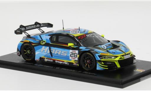 Modellautos Lamborghini Huracan GT3 EVO 2 2 24h Spa 2025 Haas RT #28 X.Knauf/S.Balcaen 1/43 Spark
