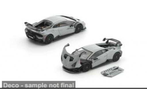 Lamborghini Huracan 1/64 Pop Race STO grau 1:64 modellautos