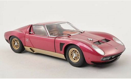 Lamborghini Miura Jota 1/18 Kyosho SVJ lila/gold modellautos