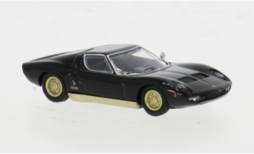 Lamborghini Miura 1/87 Minichamps schwarz 1966 1:87 modellautos