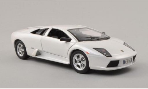 Lamborghini Murcielago Base 1/24 Burago weiss 2002 modellautos