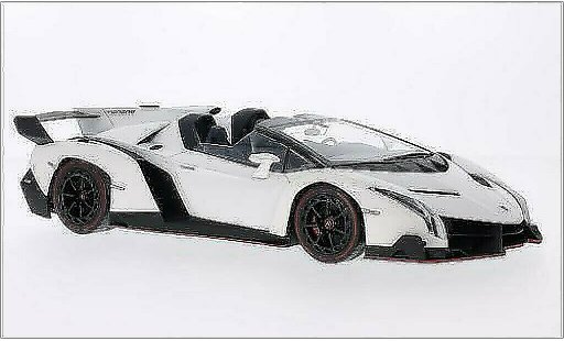 Lamborghini Veneno Roadster 1/18 Kyosho mettalic weiss/rot modellautos