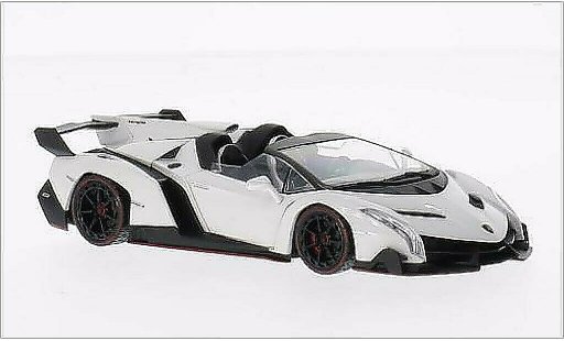 Lamborghini Veneno Roadster 1/43 Kyosho weiss/rot modellautos