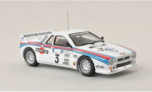 Lancia 37 Rally 1/43 IXO No.3 Martini Racing Akropolis Griechenland 1983 /C.Geistdorfer modellautos