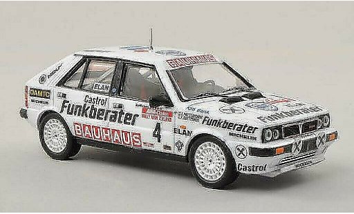 Lancia Delta HF 4WD 1/43 Trofeu No.4 Funkberater Rally Neuseeland 1987 /J.Pattermann modellautos