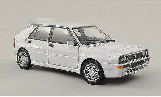 Lancia Delta HF Integrale Evoluzione 1/24 Burago EVO weiss modellautos