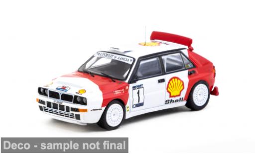 Lancia Delta 1/64 Tarmac Works HF Integrale Mog&uuml;rt-Salg&oacute; Rallye 1993 #1 L.S.Ranga/E.B&uuml;ki 1:64 modellautos