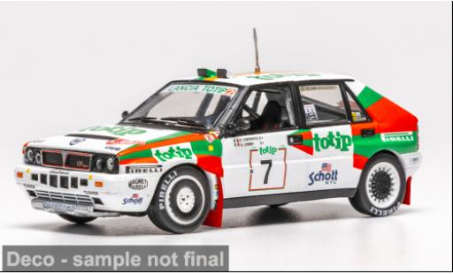 Lancia Delta 1/43 IXO Integrale 16V Rally San Remo 1987 #7 D.Cerrato/G.Cerri 1:43