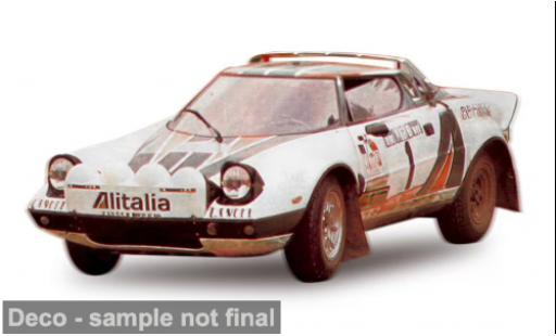 Lancia Stratos 1/18 Sun Star HF Rally Portugal 1976 #1 S.Munari/S.Maiga 1:18 modellautos
