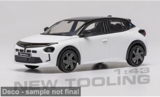 Lancia Ypsilon 1/43 IXO weiss/schwarz 2025 1:43