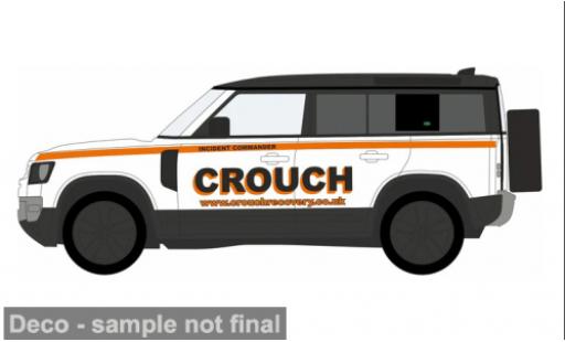 Land Rover Defender 1/76 Oxford 110 Crouch Recovery 1:76 modellautos