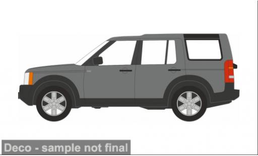 Modellautos Land Rover Discovery 3 grau/schwarz 1/76 Oxford