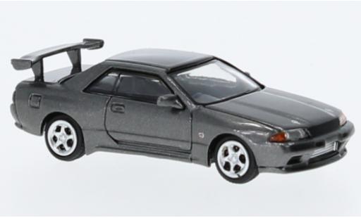 Nissan Skyline 1/87 Lang Feng Model GT-R (R32) metallise grau 1:87 modellautos