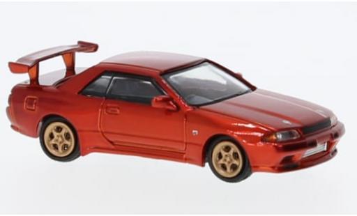 Nissan Skyline 1/87 Lang Feng Model GT-R (R32) metallise rot 1:87 modellautos