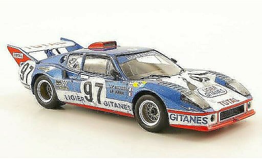 Ligier JS2 Base 1/43 IXO No.97 Gitanes 24h Le Mans 1975 modellautos
