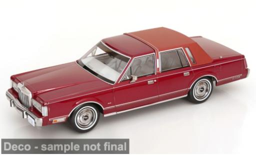 Lincoln Town Car 1/18 KK Scale rot Gef&Atilde;&curren;hrliche Brandung 1:18 modellautos