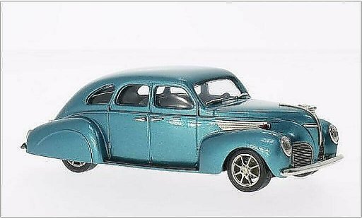 Lincoln Zephyr 4-Door 1/43 Brooklin mettalic t&Atilde;&frac14;rkis 1938 modellautos