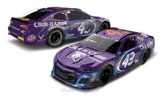Chevrolet Camaro 1/64 Lionel Racing ZL1 No.43 Richard Petty Motorsports Click n Close Nascar 2018 D.Wallace Jr. modellautos