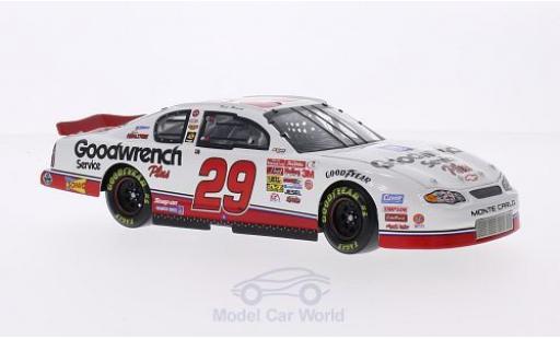 Modellautos Chevrolet Monte Carlo 1/24 Lionel Racing No.29 Richard Childress Racing GM Goodwrench Service Plus Nascar 2001 K.Harvick Chevrolet Monte Carlo 1/24 Lionel Racing No.29 Richard Childress Racing GM Goodwrench Service Plus Nascar 2001 K.Harvick modellautos