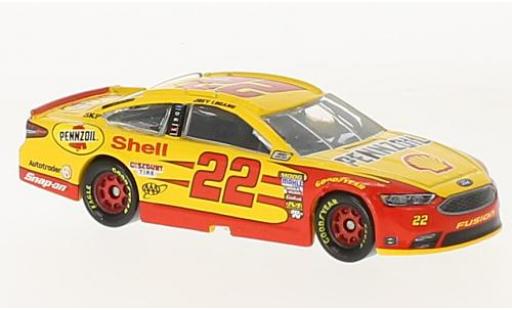 Modellautos Ford Fusion 1/64 Lionel Racing No.22 Team Penske S Pennzoil Nascar 2018 J.Logano sans Vitrine Ford Fusion 1/64 Lionel Racing No.22 Team Penske S Pennzoil Nascar 2018 J.Logano sans Vitrine modellautos