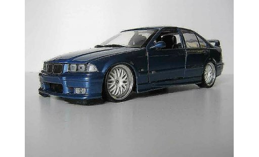 Bmw M3 coupe 1/18 Ut Models E36 berline blau estoril jantes bbs modellautos