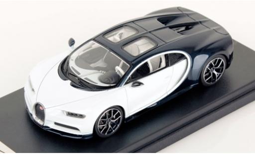 Modellautos Bugatti Chiron 1/43 Look Smart Sky View weiss/mettalic blau 2018 Bugatti Chiron 1/43 Look Smart Sky View weiss/mettalic blau 2018 modellautos