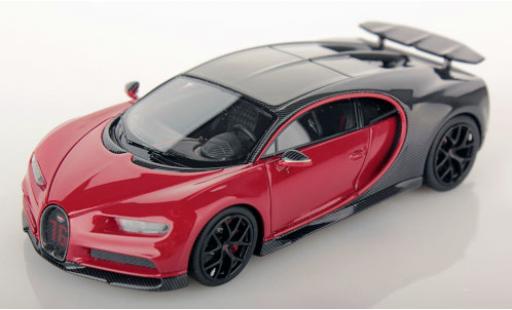 Modellautos Bugatti Chiron 1/43 Look Smart Sport grau/rot 2019 Bugatti Chiron 1/43 Look Smart Sport grau/rot 2019 modellautos