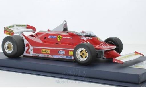 Modellautos Ferrari 312 1/18 Look Smart T5 No.2 Formel 1 GP Kanada 1980 G.Villeneuve Ferrari 312 1/18 Look Smart T5 No.2 Formel 1 GP Kanada 1980 G.Villeneuve modellautos