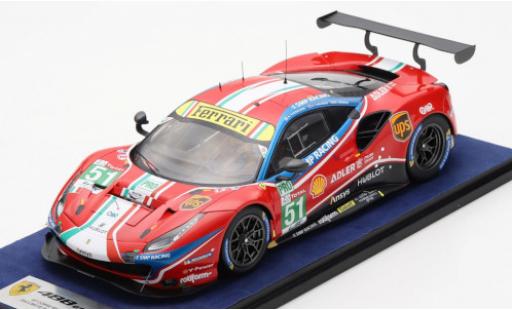 Ferrari 488 1/18 Look Smart GTE EVO No.51 AF Corse / SMP Racing 24h Le Mans 2020 J.Calado/A.Pier Guidi/D.Serra modellautos