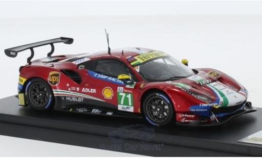 Modellautos Ferrari 488 1/43 Look Smart GTE Evo No.71 AF Corse 24h Le Mans 2018 D.Rigon/S.Bird/M.Molina Ferrari 488 1/43 Look Smart GTE Evo No.71 AF Corse 24h Le Mans 2018 D.Rigon/S.Bird/M.Molina modellautos
