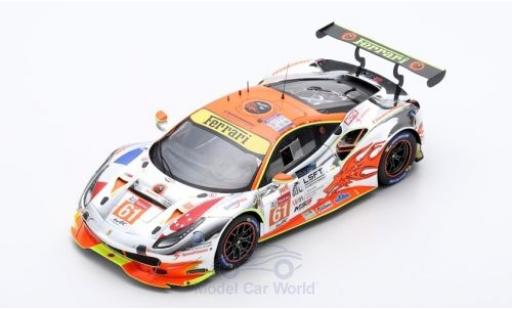 Ferrari 488 1/18 Look Smart GTE No.61 Clearwater Racing 24h Le Mans 2018 M.Griffin/W.S.Mok/K.Sawa modellautos