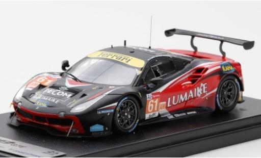 Modellautos Ferrari 488 1/43 Look Smart GTE No.61 Clearwater Racing Lumaike 24h Le Mans 2019 M.Griffin/M.Cressoni/L.Perez-Companc Ferrari 488 1/43 Look Smart GTE No.61 Clearwater Racing Lumaike 24h Le Mans 2019 M.Griffin/M.Cressoni/L.Perez-Companc modellautos