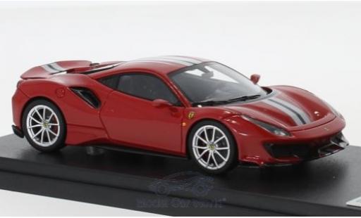 Modellautos Ferrari 488 1/43 Look Smart Pista rot/silber 2018 Ferrari 488 1/43 Look Smart Pista rot/silber 2018 modellautos