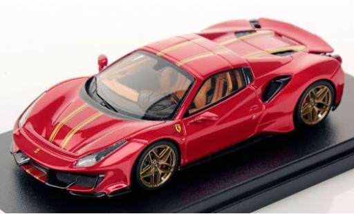 Modellautos Ferrari 488 1/43 Look Smart Pista Spider Hardtop mettalic rot/gold 2018 Ferrari 488 1/43 Look Smart Pista Spider Hardtop mettalic rot/gold 2018 modellautos
